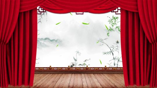 传统戏剧舞台视频素材模板下载
