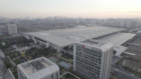 航拍杭州顾家大厦 Dlog未调色