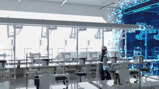 智能科技工业厂房