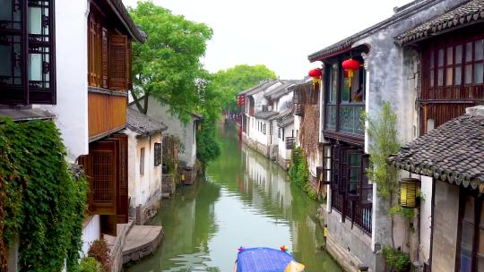 4k 乌镇江南水乡风光风景