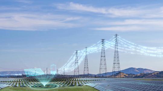 电力科技智慧电网电塔